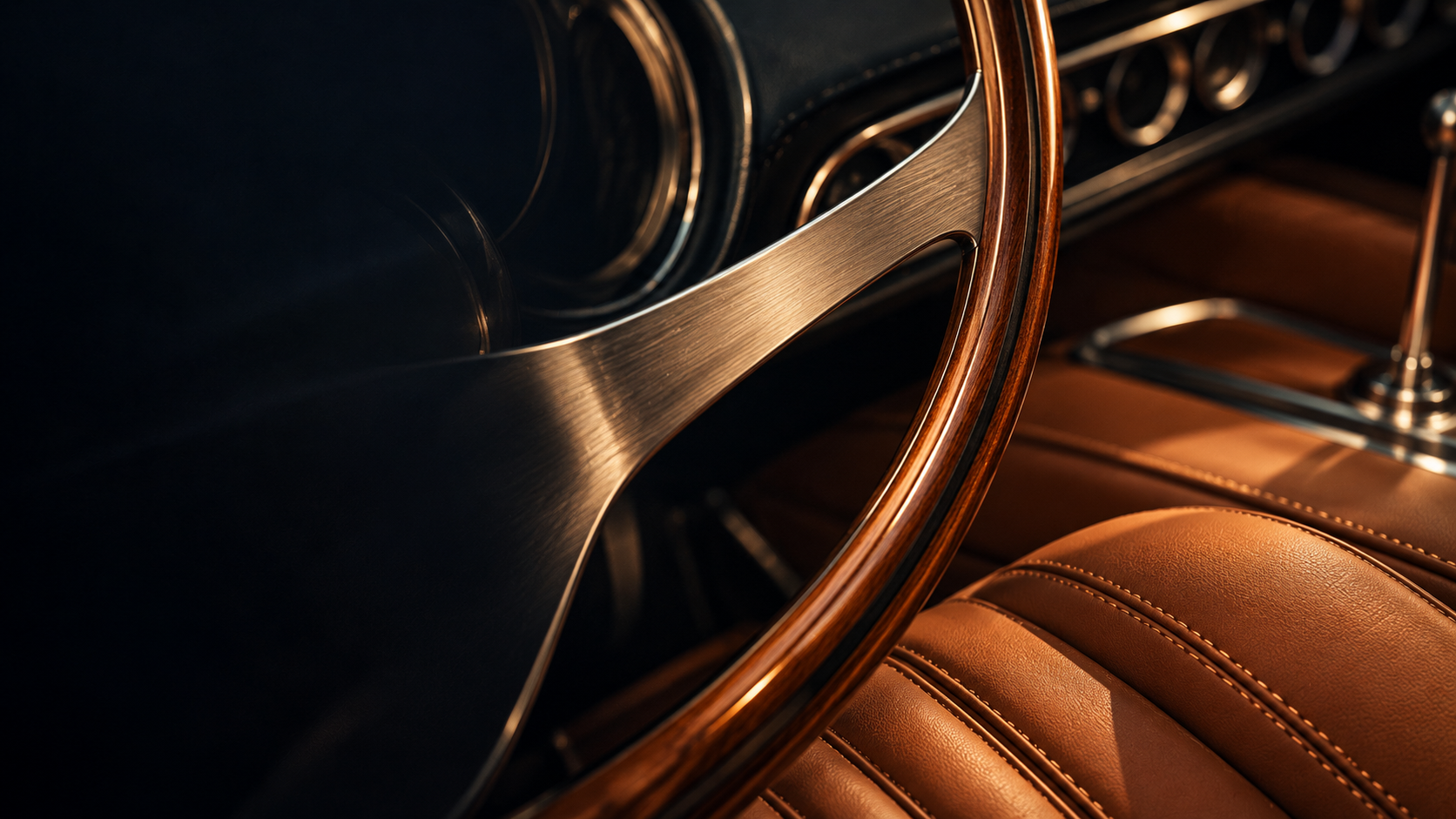 Sculptural automotive detail